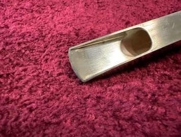 Photo Wood Stone TM-1 #8 for Tenor Saxophone in Silver Plated Brass